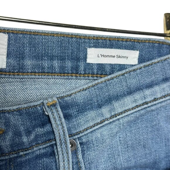 FRAME Denim L'Homme Skinny mens jeans size 34 x 27 Inertia wash - Picture 2 of 9